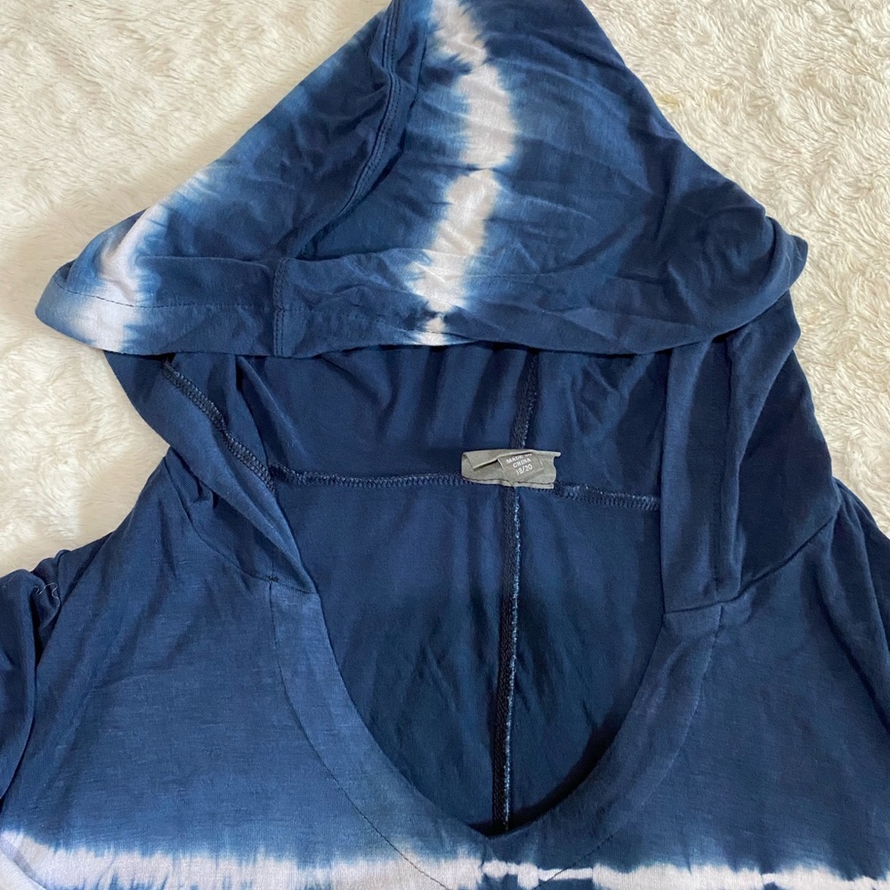Tie dye hoodie tee shirt size 18/20 - Picture 2 of 7